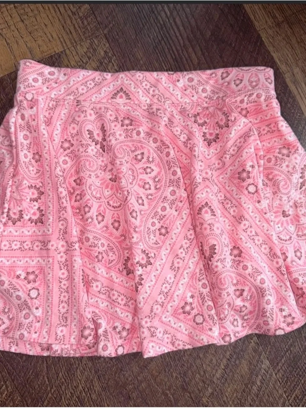 The Children's Place Pink Paisley Print Skort